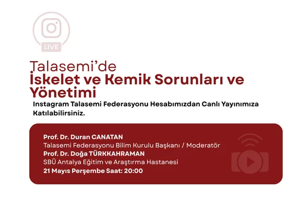 Talasemi'de iskelet ve kemik sorunları ve yönetimi